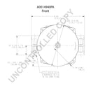 LN  4940PA NEW LEECE NEVILLE 200 AMP QUAD MOUNT ALTERNATOR BACK ORDERED FOR 39 DAYS - buspartexperts.com