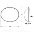 RPS 3365 ROSCO CROSSVIEW MIRROR HEAD - buspartexperts.com