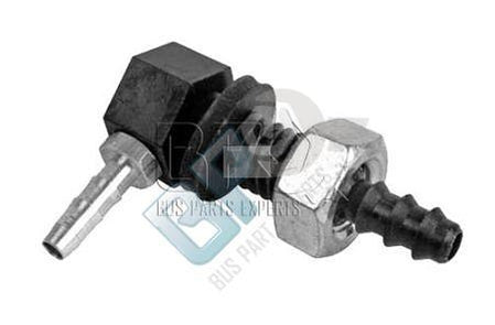 4-Pack Universal Windshield Washer Nozzle Sprayers – Black, Rotational Design