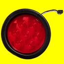 WTE 4040 0109 10 BRAKE/TAIL LIGHT ASSY RED 4 LED - buspartexperts.com
