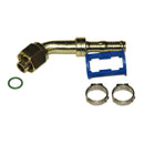 313612 Fitting, Clip-Lok, 45 Deg, 1/2 FO x #10 Hose w/Switch Port #313612
