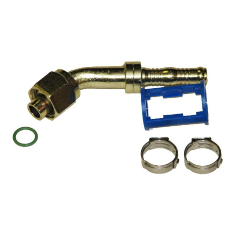 313612 Fitting, Clip-Lok, 45 Deg, 1/2 FO x #10 Hose w/Switch Port #313612