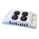 2025039280-01 Condenser, Rooftop, R90, (4) 10" Fans, Micro Channel, 12Vdc