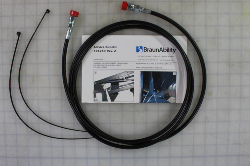 16004A-090KS NEW PART NUMBER 403367A090KS ASSEMBLY HOSE 90 INCH 1/8 INCH DIAMETER KIT - buspartexperts.com