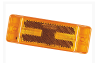 42-4017 LIGHT, LED, AMBER, SIDE, MARKER, TURN, 3 WIRE / ELKHART COACH / MAXXIMA M20330Y - buspartexperts.com