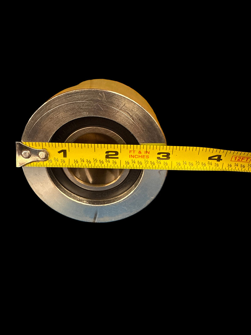 75MBSIP IDLER PULLEY BACKSIDE STEEL SMOOTH 75mm x 32.5mm FOR 22126 KIT - buspartexperts.com