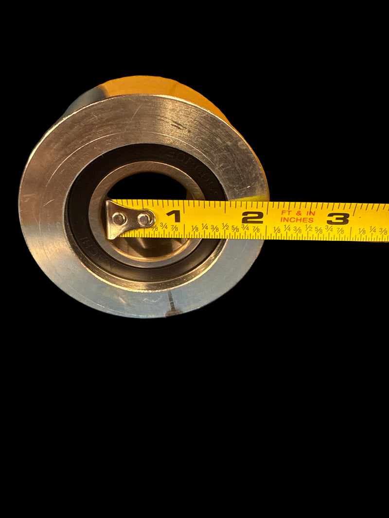 75MBSIP IDLER PULLEY BACKSIDE STEEL SMOOTH 75mm x 32.5mm FOR 22126 KIT - buspartexperts.com