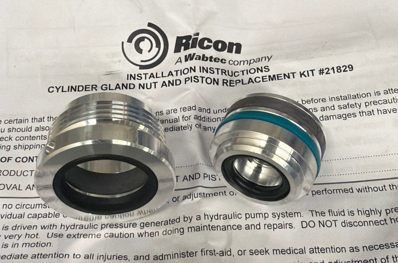 37729 Ricon 21829 RICON LIFT CYLINDER REPAIR KIT (PISTON/GLAND)– buspartexperts.com