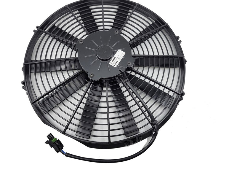 11132645B CONDENSER FAN 14", PULLER 12V, (SHIPS FROM VENDOR)