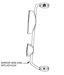 RPS ASY4152 ARM MIRROR RS OPEN VIEW NON HTD C2 - buspartexperts.com