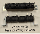 22-62169-00     RESISTOR 220 WATT 0.820 OHM IN METAL CASE W/CERAM