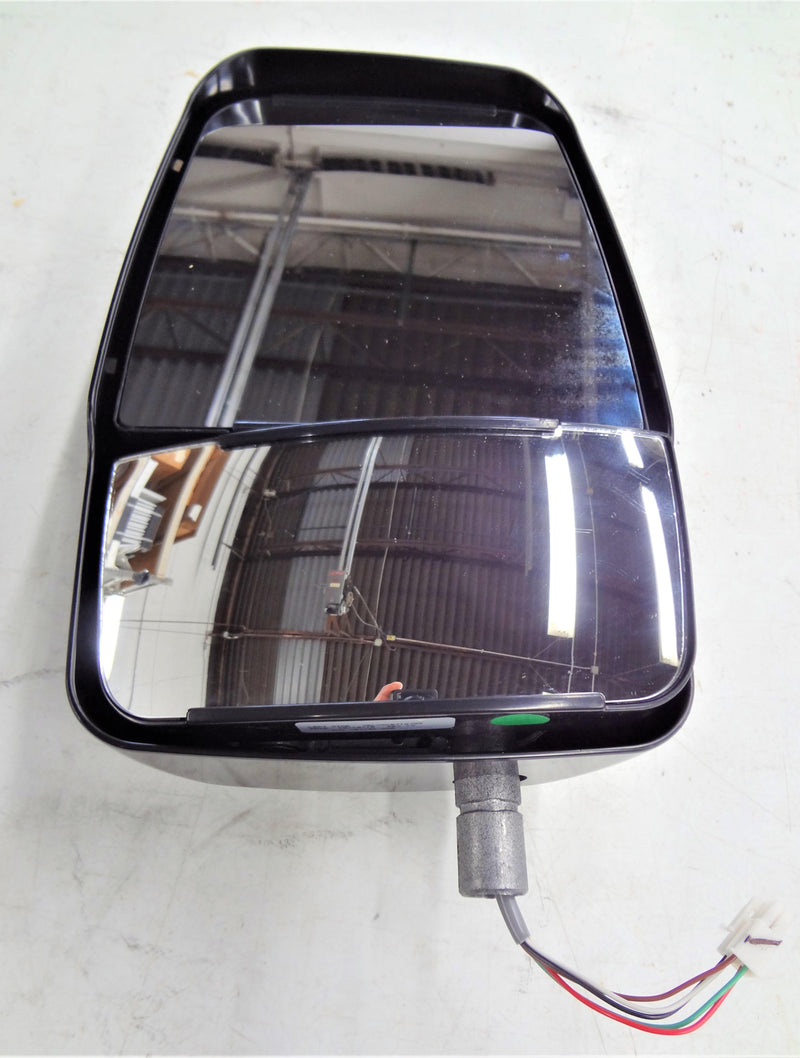 112939 MIRROR HEAD - FORD DRIVER SIDE H/R W/GLA  LEFT SIDE TURTLE TOP - buspartexperts.com