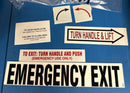 SMA 8644  KIT ROOF HATCH LABEL - buspartexperts.com