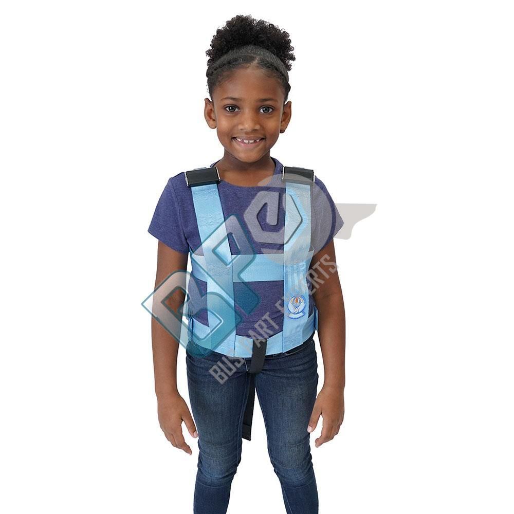 303Z/S EZ-ON VEST - SMALL - 3 ZIP -ADJUSTABLE ZIPPER VEST WITH LOOPS - FOR FAMILY VEHICLES