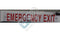 13-003-048 STARTRANS EMERGENCY EXIT, RED, ABS - buspartexperts.com