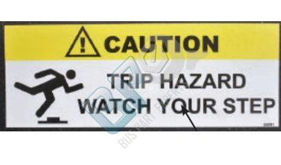 13-003-094 STARTRANS CAUTION, WATCH YOUR STEP (4-5 WEEKS TO SHIP)