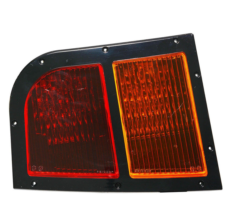 TBB 215872 THOMAS C2 OVERHEAD RED/AMBER LED WARNING LIGHT ASSEMBLY LEFT FRONT - buspartexperts.com