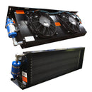 (CALL FOR AVAILABILITY AND FREIGHT CHARGE) 301797-04  CONDENSER, SMC2S, (2) 10" FANS, MICRO CHANNEL, 12VDC, BLACK SCREEN, TAMW INSTALL - buspartexperts.com