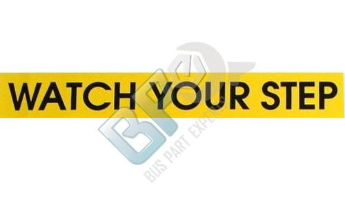 5037 ELKHART DECAL - WATCH YOUR STEP