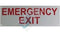 5054 ELKHART DECAL - EMERGENCY EXIT METAL - buspartexperts.com