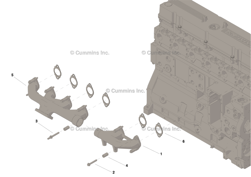 Backorder Part 5633650 KIT,EXHAUST MANIFOLD (BACKORDERED)– buspartexperts.com
