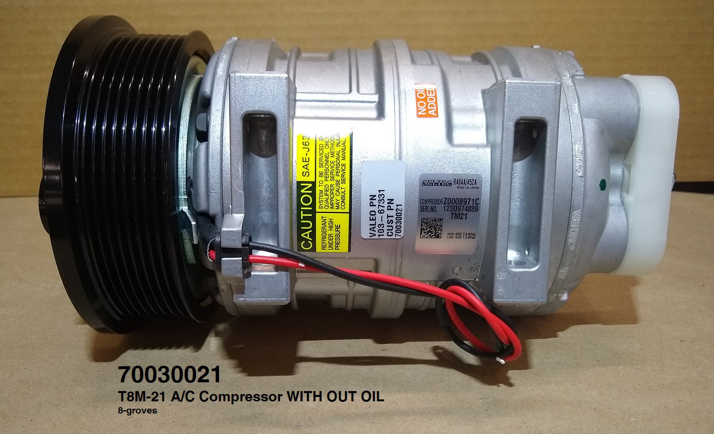 momentum 【整備済】 70030021 SAME AS 103-67260 BUT NO OIL use part number 103-67260