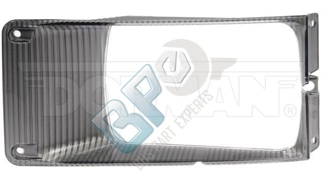 889-5102 INTERNATIONAL HEADLIGHT BEZEL RIGHT SIDE - buspartexperts.com