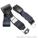 F111540 PASSENGER SEAT BELT LAP FOR IMMI SEAT IN BLACK - buspartexperts.com