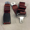 F111539 PASSENGER SEAT BELT LAP FOR IMMI SEAT IN MAROON - buspartexperts.com