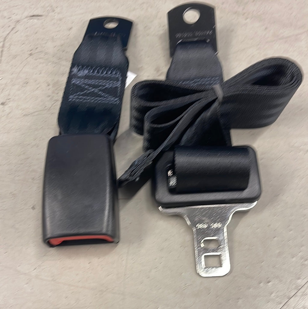 F111540 PASSENGER SEAT BELT LAP FOR IMMI SEAT IN BLACK