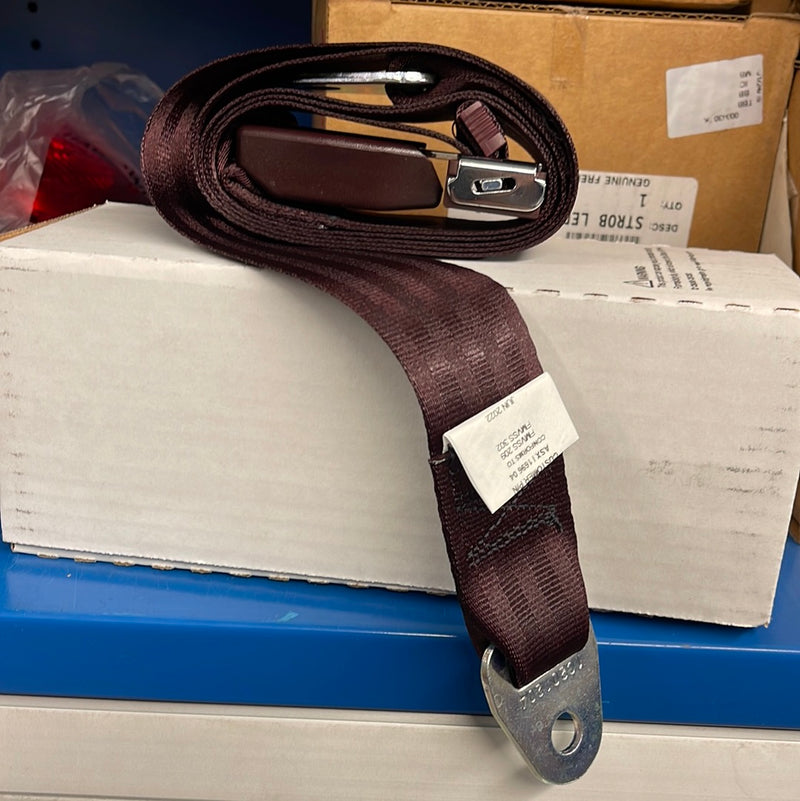 ASX I 1696 04  SEAT BELT PASSENGER BURGUNDY - buspartexperts.com